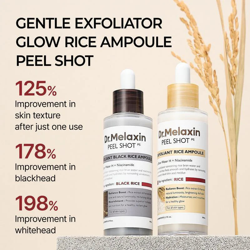 Rice Peel Shot Glow