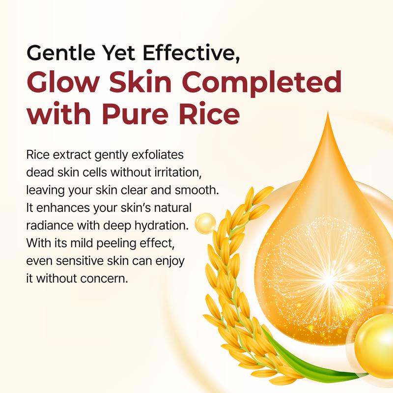 Rice Peel Shot Glow