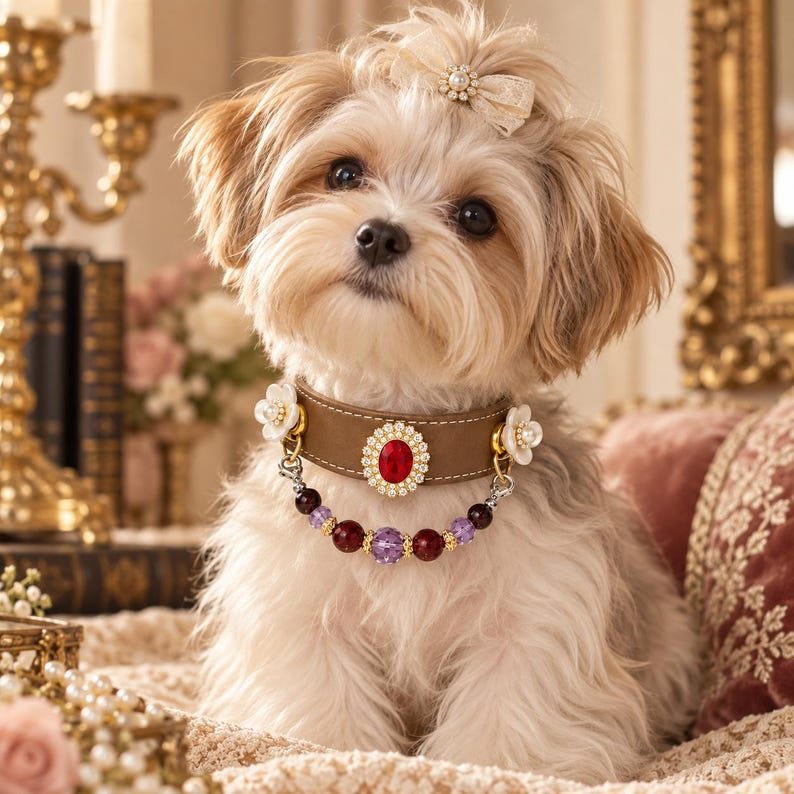 PAW CROWN™ Pet Crystal Collar