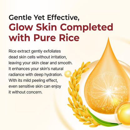 Rice Peel Shot Glow
