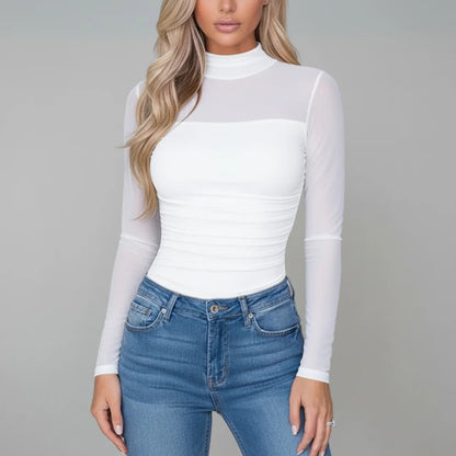 Elegant Mesh Bodysuit
